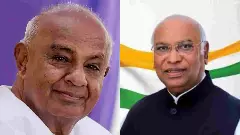 ಪ್ರೀತಿಸಿದ್ದು ಕಾಂಗ್ರೆಸ್‌ನ, ಮದುವೆಯಾಗಿದ್ದು ಮೋದಿಯನ್ನ: ರಾಜ್ಯಸಭೆಯಲ್ಲಿ ಖರ್ಗೆ-ದೇವೇಗೌಡರ ಲಗ್ನ ಚಕಮಕಿ!