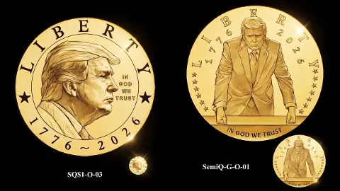 Trumps image on US 250th Independence Day gold coin: Legal battle begins