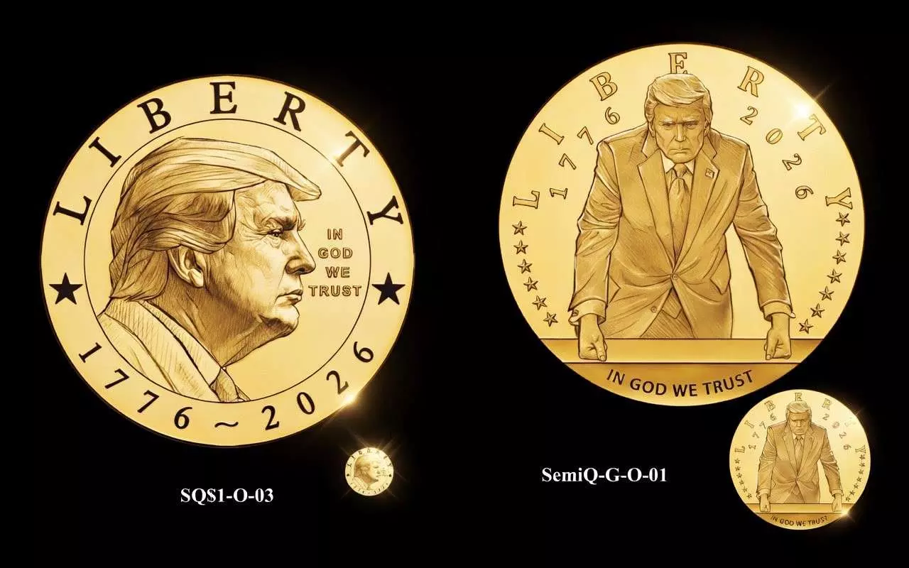 Trumps image on US 250th Independence Day gold coin: Legal battle begins Trumps image on US 250th Independence Day gold coin: Legal battle begins