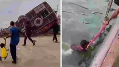 Bangladesh Bus Accident| ಬಾಂಗ್ಲಾದೇಶದಲ್ಲಿ ನದಿಗೆ ಉರುಳಿದ ಬಸ್, 23 ಪ್ರಯಾಣಿಕರ ಸಾವು