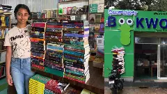 Bookworm:  ಮೊಬೈಲ್​ ಯುಗದಲ್ಲಿ ಪುಸ್ತಕ ಪ್ರೇಮ; ಬೇಸಿಗೆ ರಜೆಯಲ್ಲಿ ಓದಲು ಒಟ್ಟಿಗೆ 66 ಪುಸ್ತಕ ಖರೀದಿಸಿದ 12ರ ಬಾಲೆ