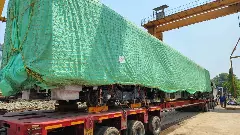 ನಮ್ಮ ಮೆಟ್ರೋ ಹಳದಿ ಮಾರ್ಗಕ್ಕೆ 9ನೇ ರೈಲು ರವಾನೆ: ಮೇ ತಿಂಗಳಿಂದ ಸಂಚಾರ ದಟ್ಟಣೆ ಇಳಿಕೆ ನಿರೀಕ್ಷೆ