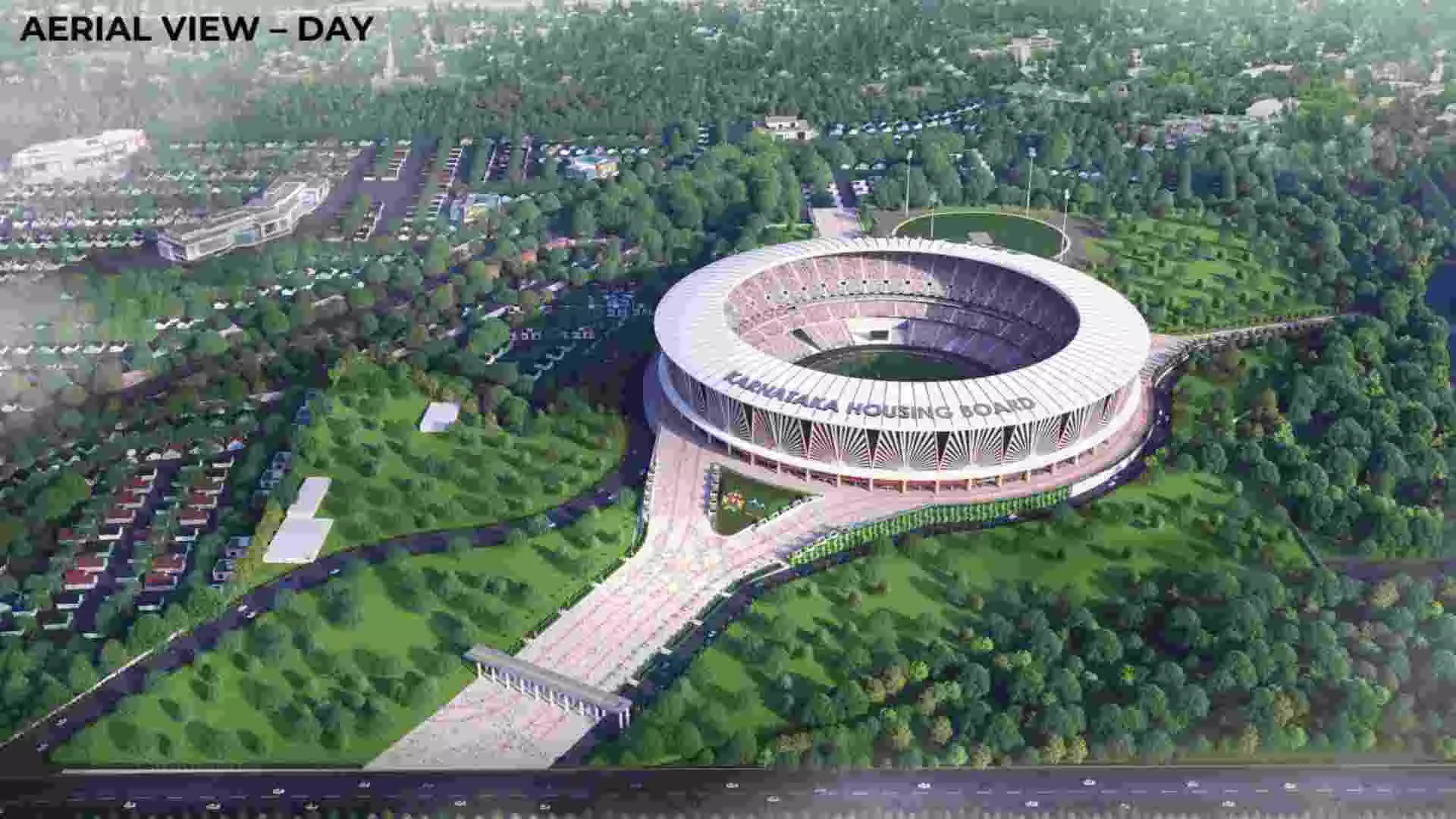 ಬೆಂಗಳೂರಿನ ಆನೇಕಲ್ನಲ್ಲಿ ತಲೆ ಎತ್ತಲಿದೆ 943 ಕೋಟಿ ರೂ. ವೆಚ್ಚದ ಬೃಹತ್ ಕ್ರಿಕೆಟ್ ಕ್ರೀಡಾಂಗಣ ಬೆಂಗಳೂರಿನ ಆನೇಕಲ್ನಲ್ಲಿ ತಲೆ ಎತ್ತಲಿದೆ 943 ಕೋಟಿ ರೂ. ವೆಚ್ಚದ ಬೃಹತ್ ಕ್ರಿಕೆಟ್ ಕ್ರೀಡಾಂಗಣ