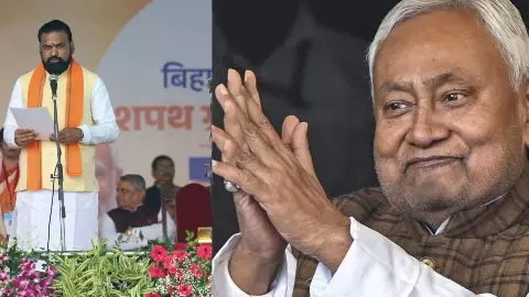 Samrat Choudhary: ನಿತೀಶ್ ಯುಗಾಂತ್ಯ: ಬಿಹಾರಕ್ಕೆ ಬಿಜೆಪಿಯ ಮೊದಲ ಸಿಎಂ ಸಾಮ್ರಾಟ್ ಚೌಧರಿ Samrat Choudhary: ನಿತೀಶ್ ಯುಗಾಂತ್ಯ: ಬಿಹಾರಕ್ಕೆ ಬಿಜೆಪಿಯ ಮೊದಲ ಸಿಎಂ ಸಾಮ್ರಾಟ್ ಚೌಧರಿ