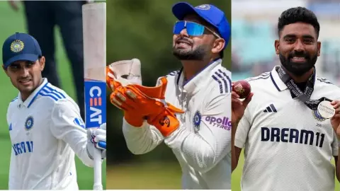 Wisden Cricket Awards | Four Indians including Gill, Pant named Cricketer of the Year! Wisden Cricket Awards | Four Indians including Gill, Pant named Cricketer of the Year!