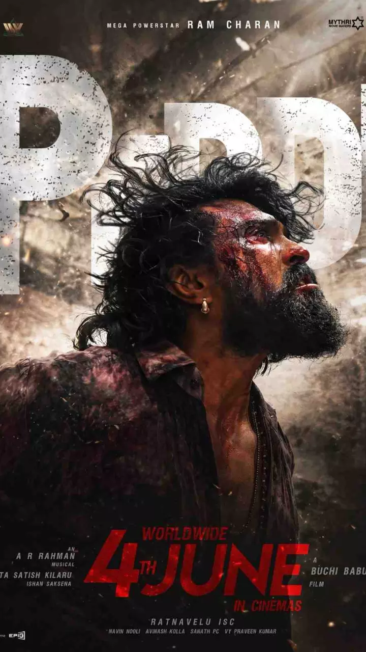 Ram Charan, Shivanna Starrer Peddi Releases On June 4: Karunada Chakraborty Shares Rugged Look Poster!