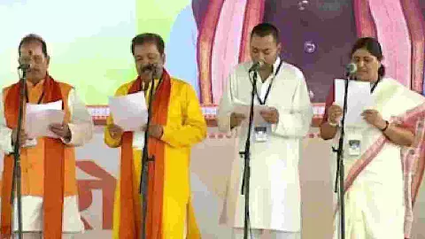 ಬಿಹಾರ ಸಚಿವ ಸಂಪುಟ ವಿಸ್ತರಣೆ: ನಿತೀಶ್ ಕುಮಾರ್ ಪುತ್ರ ನಿಶಾಂತ್ ಸೇರಿ 31 ನಾಯಕರಿಗೆ ಮಂತ್ರಿ ಪಟ್ಟ