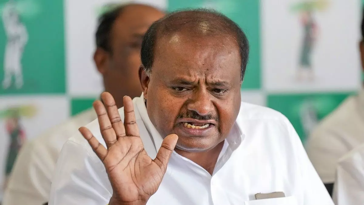 BLOs are working under pressure from Congress: H.D. Kumaraswamy BLOs are working under pressure from Congress: H.D. Kumaraswamy