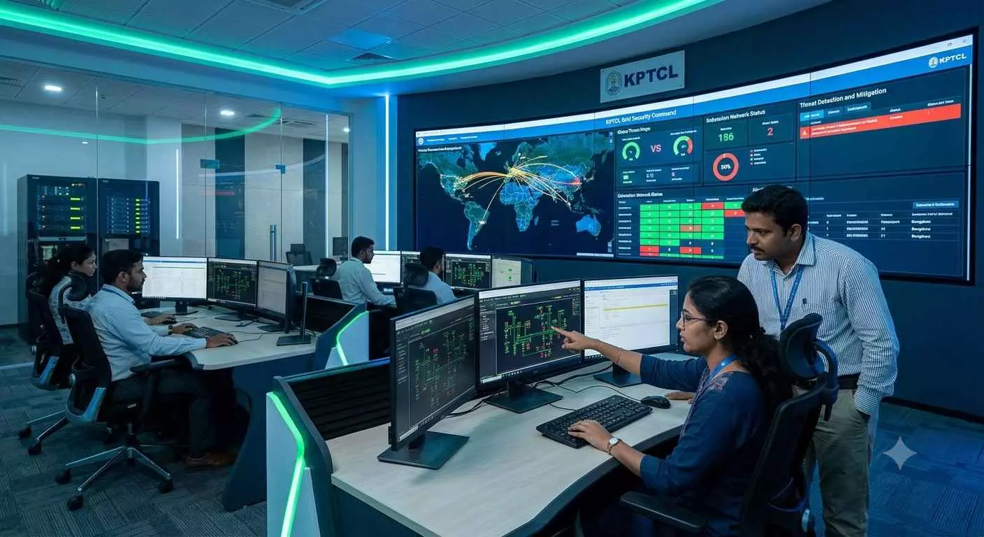 High-tech protection for power grid; KPTCL adopts world-class cyber security High-tech protection for power grid; KPTCL adopts world-class cyber security
