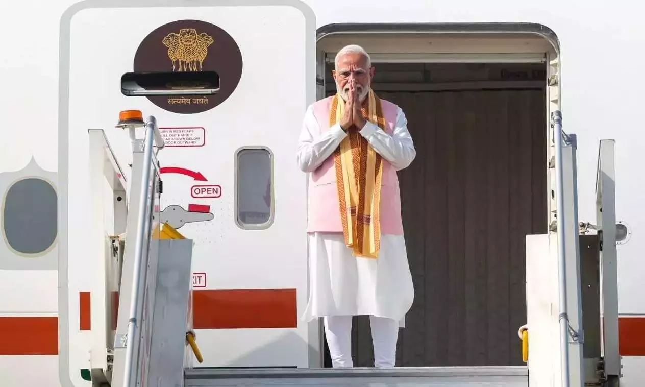 ಮಧ್ಯ ಏಷ್ಯಾದತ್ತ ಮೋದಿ ಪಯಣ: ಶಾಂತಿ, ಭದ್ರತೆ, ಆರ್ಥಿಕ ಬಾಂಧವ್ಯಕ್ಕೆ ಬಲವಾದ ಒತ್ತು ಮಧ್ಯ ಏಷ್ಯಾದತ್ತ ಮೋದಿ ಪಯಣ: ಶಾಂತಿ, ಭದ್ರತೆ, ಆರ್ಥಿಕ ಬಾಂಧವ್ಯಕ್ಕೆ ಬಲವಾದ ಒತ್ತು