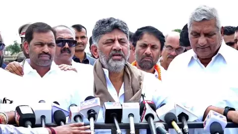 ನೈಸ್ ಅಕ್ರಮ: ಕಾನೂನಿನ ಮೂಲಕವೇ ಉತ್ತರ ನೀಡುತ್ತೇನೆ - ಸಿಎಂ ಡಿ.ಕೆ. ಶಿವಕುಮಾರ್ ನೈಸ್ ಅಕ್ರಮ: ಕಾನೂನಿನ ಮೂಲಕವೇ ಉತ್ತರ ನೀಡುತ್ತೇನೆ - ಸಿಎಂ ಡಿ.ಕೆ. ಶಿವಕುಮಾರ್