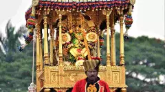 2 ಗಂಟೆಯಲ್ಲಿ 5 ಕಿ.ಮೀ. ರಾಜಮಾರ್ಗ ಕ್ರಮಿಸಿದ ನೂತನ ಕ್ಯಾಪ್ಟನ್ ಪ್ರಶಾಂತ